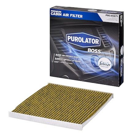 Purolator Purolator PBC45871 PurolatorBOSS Premium Cabin Air Filter w Febreze PBC45871